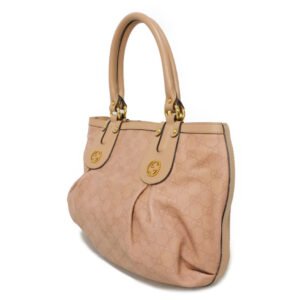 GUCCI Tote Bag 269953 Calf leather (embossed) pink beige GG Shima Scarlet Tote | AlmaBagz