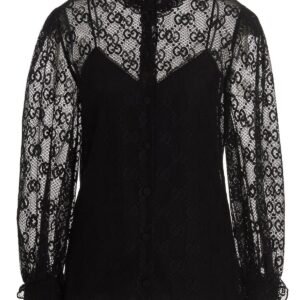 Gucci Women Gg Lace Shirt | AlmaBagz