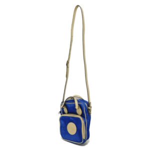 GUCCI Shoulder Bag 625850 GG nylon x calf leather (embossed) blue GG nylon Off the Grid Crossbody | AlmaBagz