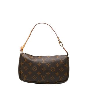 Louis Vuitton Monogram M40712 Handbag PVC/Leather Brown | AlmaBagz