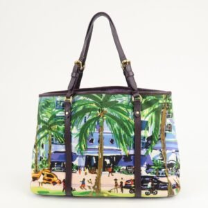 Louis Vuitton Ailleurs Cabas Promenade PM Tote Bag Green M93771 | AlmaBagz