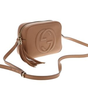 Gucci Camel Coloured Leather Soho Disco | AlmaBagz