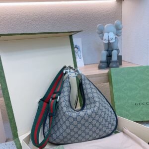 Gucci Attache Large Shoulder Bag Handbag | AlmaBagz