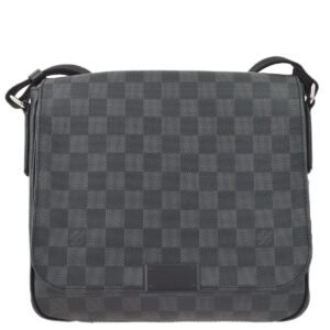 Louis Vuitton 2013 Damier Graphite District PM Shoulder Bag N41260 | AlmaBagz