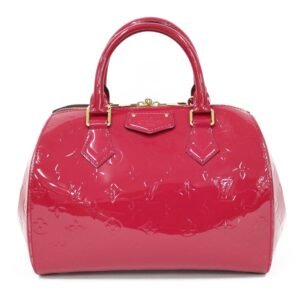 Louis Vuitton Monogram Vernis Indian Rose pink Monogram Vernis Handbag | AlmaBagz