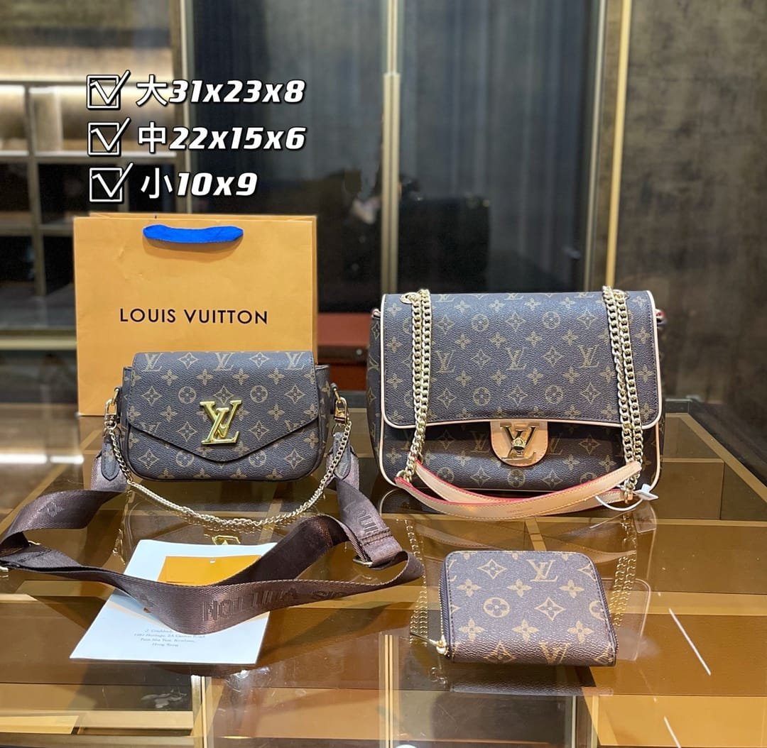 Louis Vuitton Sling Handbag Sets | AlmaBagz