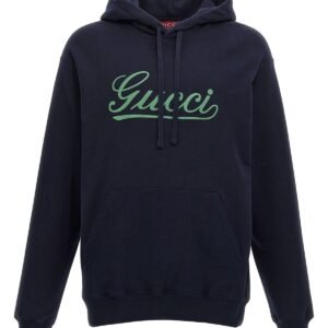 Gucci Men Logo Embroidery Hoodie | AlmaBagz