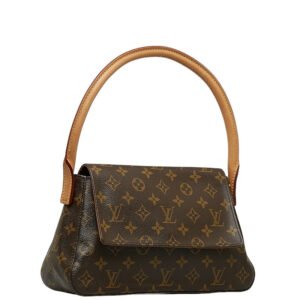 Louis Vuitton Monograms Miniature Shoulder Bag M51147 Brown PVC Leather  Louis Vuitton | AlmaBagz