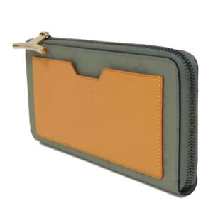 LOUIS VUITTON Long Wallet Purse M63237 Monogram titanium canvas x natural cowhide leather gray x natural Monogram titanium Portefeuille Cosmos mens Used | AlmaBagz