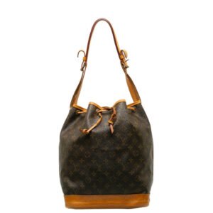 Louis Vuitton Monogram Noe Shoulder Bag M42224 Brown PVC Leather Lady Louis Vuitton | AlmaBagz