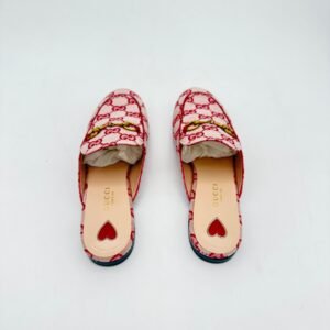 Gucci Cloth Flats Red US Women's Size 5.5 24080804 | AlmaBagz