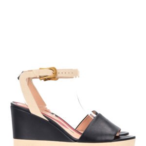 GUCCI Snake Heels Leather Black White | AlmaBagz