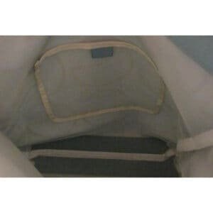 Gucci Bag Vintage Purses Teal Leather And Gg Leather Tote | AlmaBagz