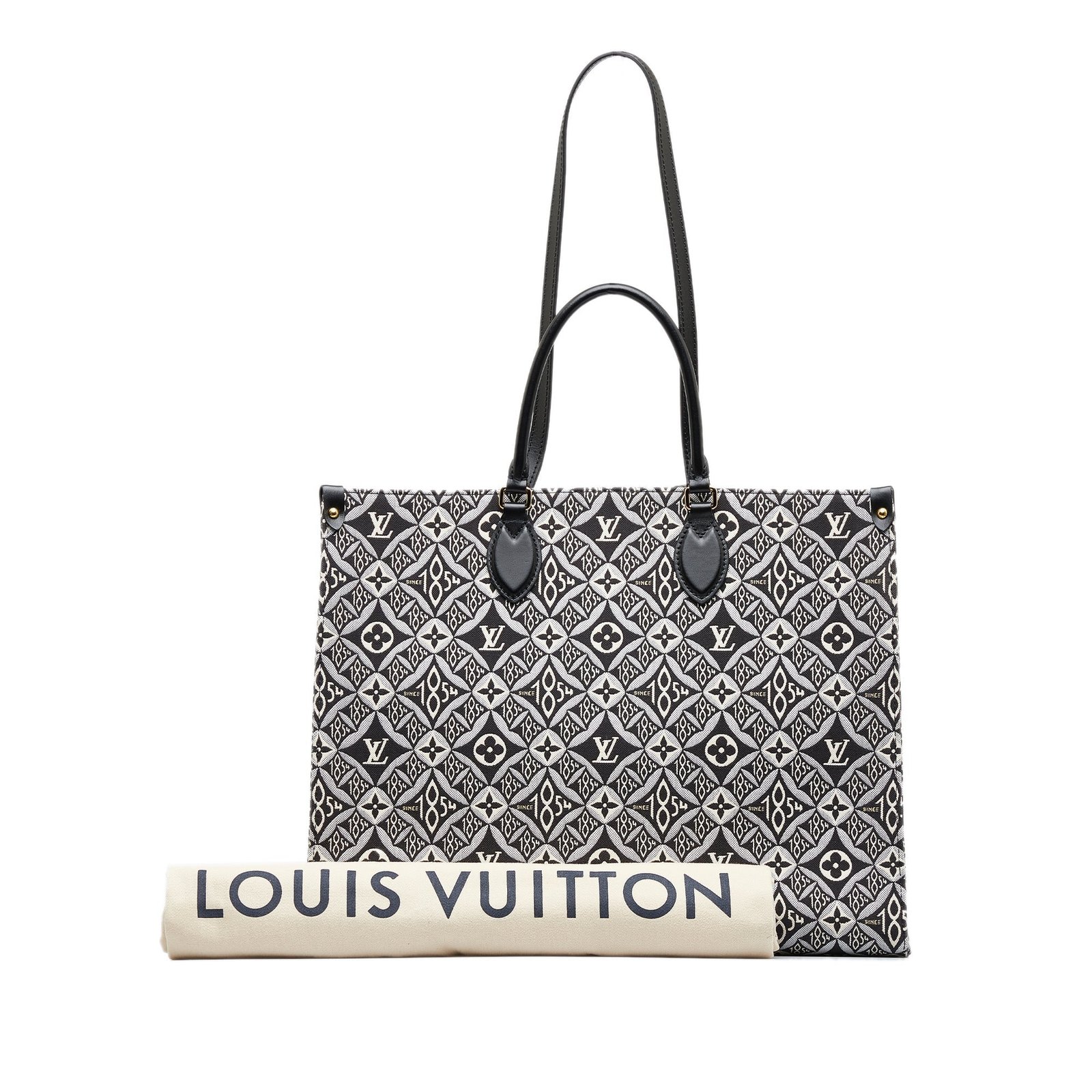 LOUIS VUITTON Since 1854 Onthego GM Satchel | AlmaBagz - Image 9