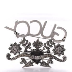 Gucci GUCCY Crystal Brooch in Silver | AlmaBagz