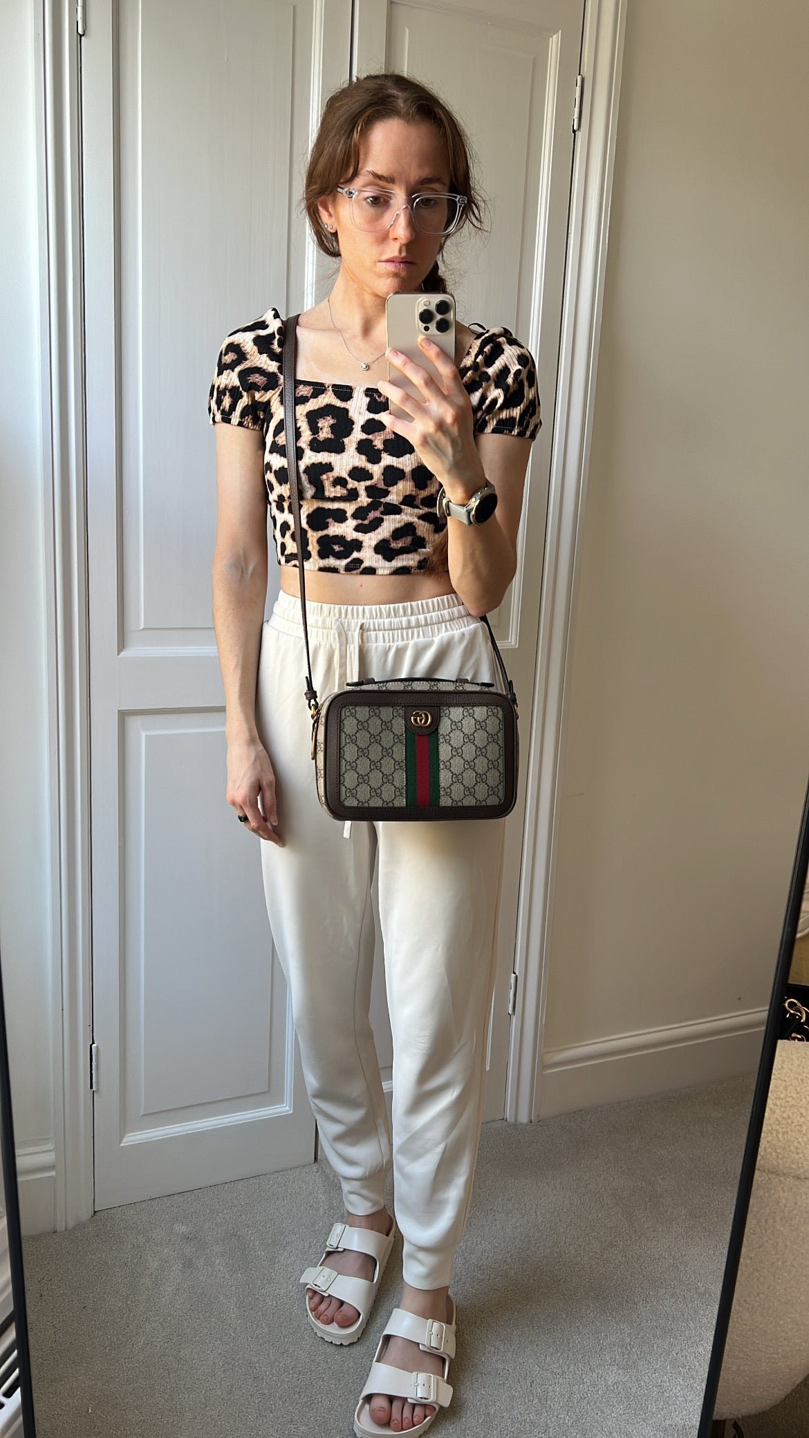 Gucci GG Ophidia Supreme Small Crossbody Bag (RRP £1240) | AlmaBagz