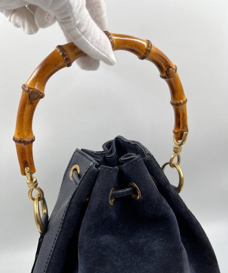 Gucci Bucket Bag with Bamboo Handle | AlmaBagz