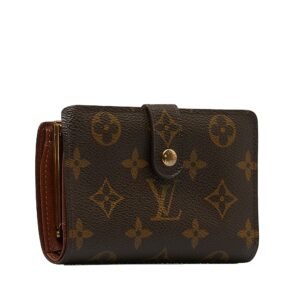Louis Vuitton Monogram Porte Monnaie Billets Viennois Small Wallets | AlmaBagz