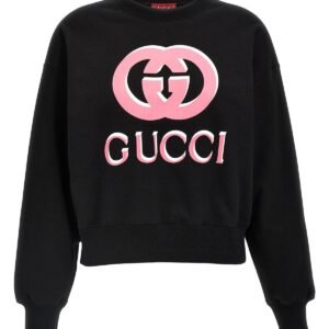 Gucci Women Logo Print Sweatshirt | AlmaBagz