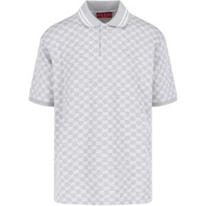 Gucci Men Polo Logo Pattern | AlmaBagz
