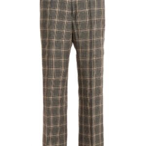 Gucci Men Prince Of Wales Trousers | AlmaBagz