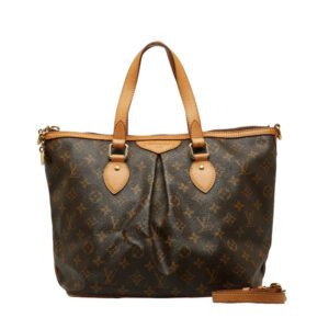 Louis Vuitton Monogram Palermo PM Handbag Shoulder Bag 2WAY M40145 | AlmaBagz