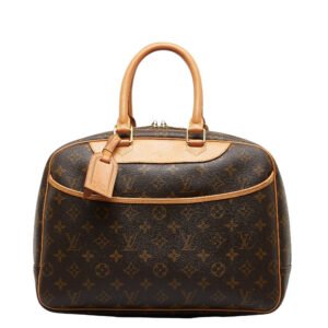 Louis Vuitton Monogram M47270 Handbag Leather Brown | AlmaBagz