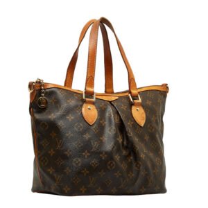 Louis Vuitton Monogram Palermo PM Handbag M40145 Brown | AlmaBagz