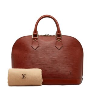 Louis Vuitton Brown Epi Alma Handbag M52143 | AlmaBagz