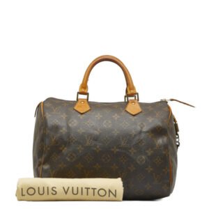 Louis Vuitton Monogram Speedy 30 Handbag Mini Boston Bag M41526 | AlmaBagz