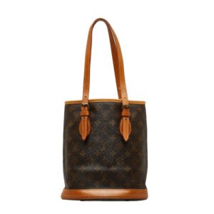 Louis Vuitton Monogram Petit Bucket PM Tote Bag Shoulder Bag M42238 | AlmaBagz