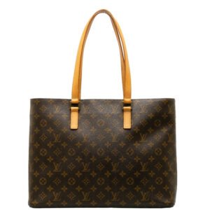 Louis Vuitton Monogram Luco Tote Bag Shoulder Bag M51155 Brown | AlmaBagz
