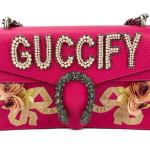 Gucci Dionysus Pink Guccify Small Shoulder Bag NWOT | AlmaBagz