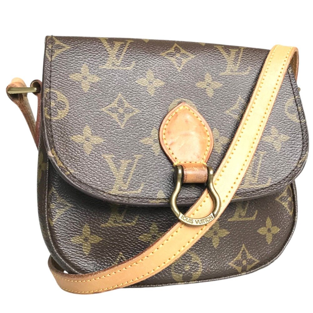 LOUIS VUITTON Shoulder Bag M51244 Monogram canvas Brown Cross body Mini Saint-Cloud | AlmaBagz - Image 23