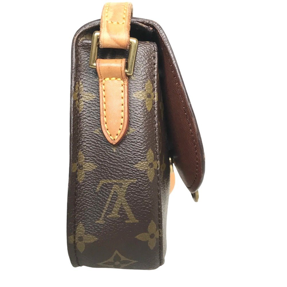 LOUIS VUITTON Shoulder Bag M51244 Monogram canvas Brown Cross body Mini Saint-Cloud | AlmaBagz - Image 7