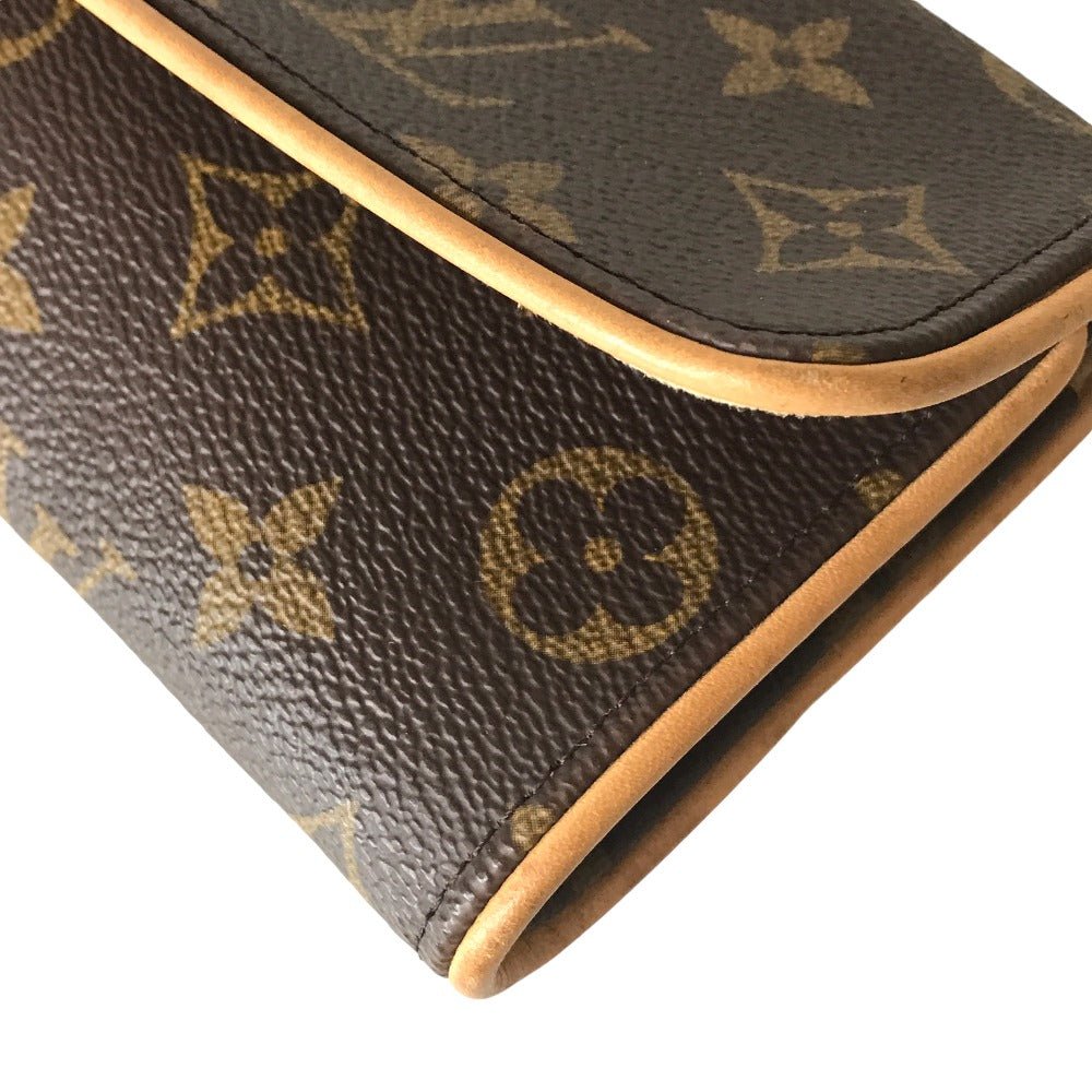 LOUIS VUITTON Shoulder Bag M51854 Monogram canvas Brown Clutch bag Pochette Twin PM | AlmaBagz - Image 12