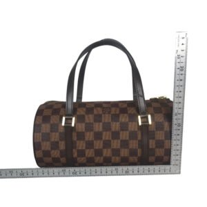 LOUIS VUITTON Handbag N51304 Damier canvas Brown Tote Bag Papillon 26 | AlmaBagz