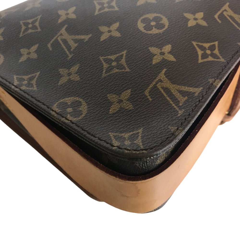 LOUIS VUITTON Shoulder Bag M51252 Monogram canvas Brown Sling bag CartouchiereGM | AlmaBagz - Image 13