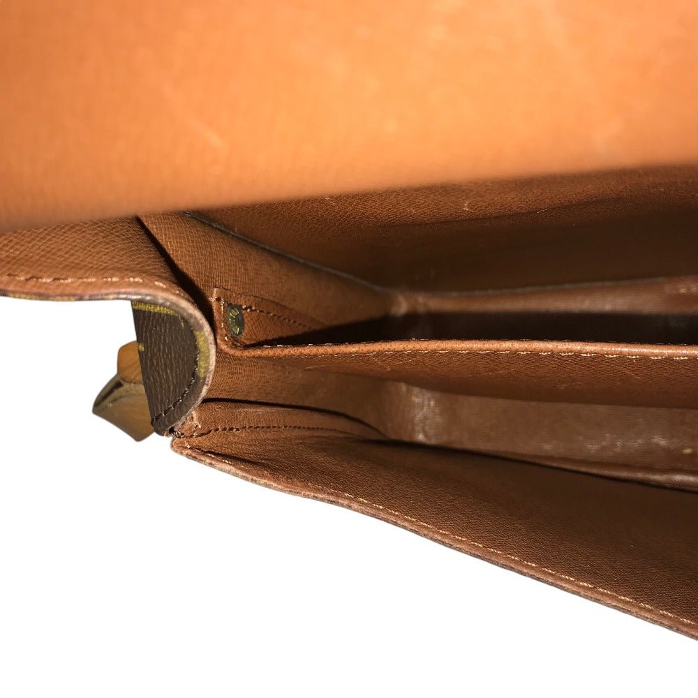 LOUIS VUITTON Shoulder Bag M51252 Monogram canvas Brown Sling bag CartouchiereGM | AlmaBagz - Image 14