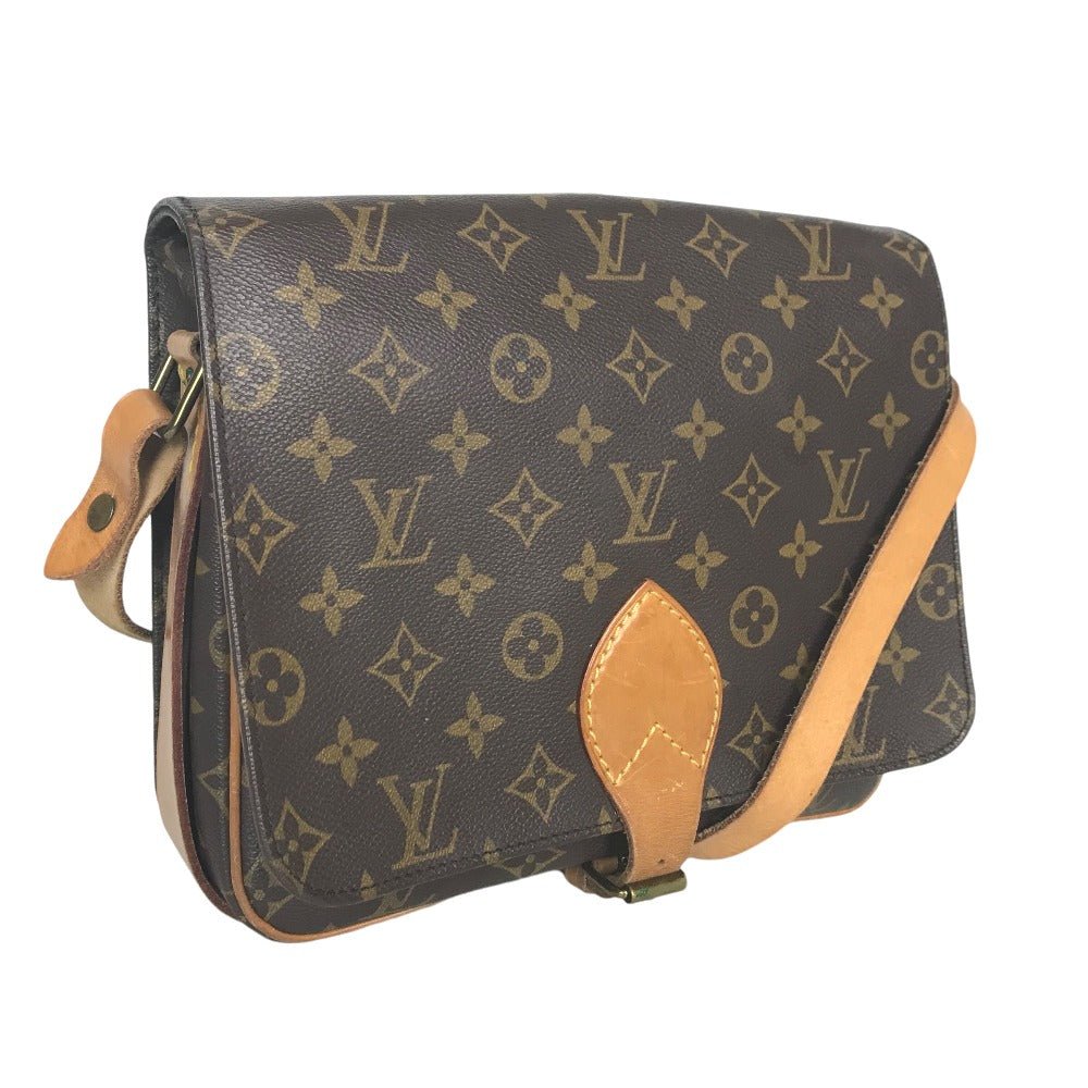 LOUIS VUITTON Shoulder Bag M51252 Monogram canvas Brown Sling bag CartouchiereGM | AlmaBagz - Image 21