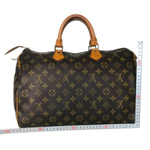 LOUIS VUITTON Handbag M41524 Monogram canvas Brown Mini Boston Duffel bag Speedy 35 | AlmaBagz