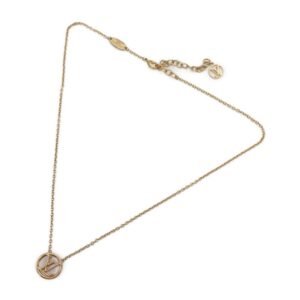 LOUIS VUITTON Collier Miss LV Necklace | AlmaBagz