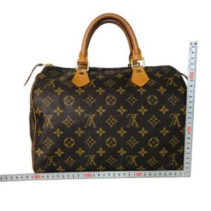LOUIS VUITTON Handbag M41526 Monogram canvas Brown Mini Boston Duffel bag Speedy 30 | AlmaBagz
