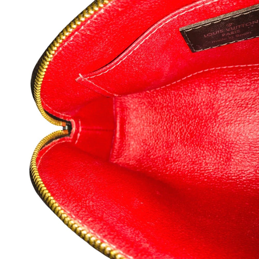 LOUIS VUITTON Pouch N47516 Damier canvas Brown Pochette Cosmetic | AlmaBagz - Image 17