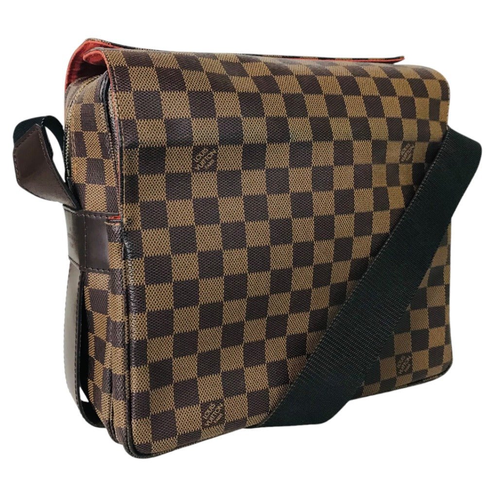 LOUIS VUITTON Shoulder Bag N45255 Damier canvas Brown Cross body Naviglio | AlmaBagz - Image 29