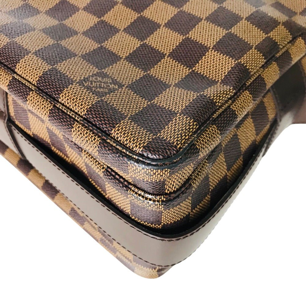 LOUIS VUITTON Shoulder Bag N45255 Damier canvas Brown Cross body Naviglio | AlmaBagz - Image 15