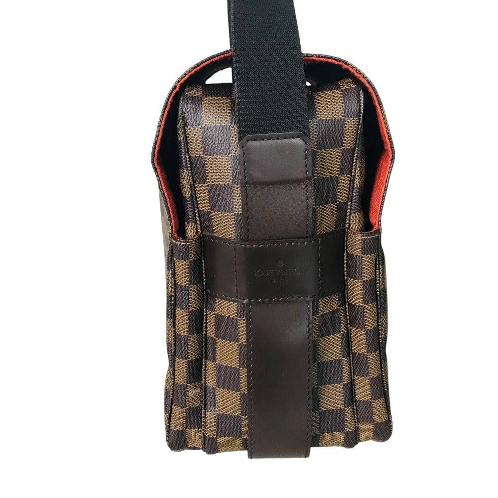 LOUIS VUITTON Shoulder Bag N45255 Damier canvas Brown Cross body Naviglio | AlmaBagz - Image 8