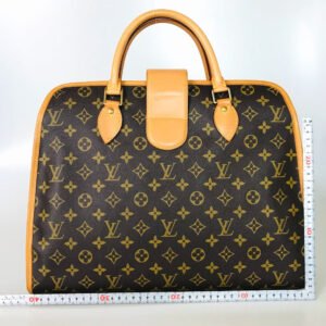 LOUIS VUITTON Business bag M53380 Monogram canvas Brown Handbag Rivoli | AlmaBagz