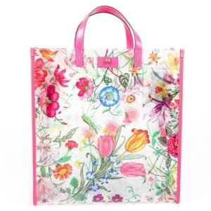 Gucci Bag Flora Multicolor Vinyl Tote | AlmaBagz