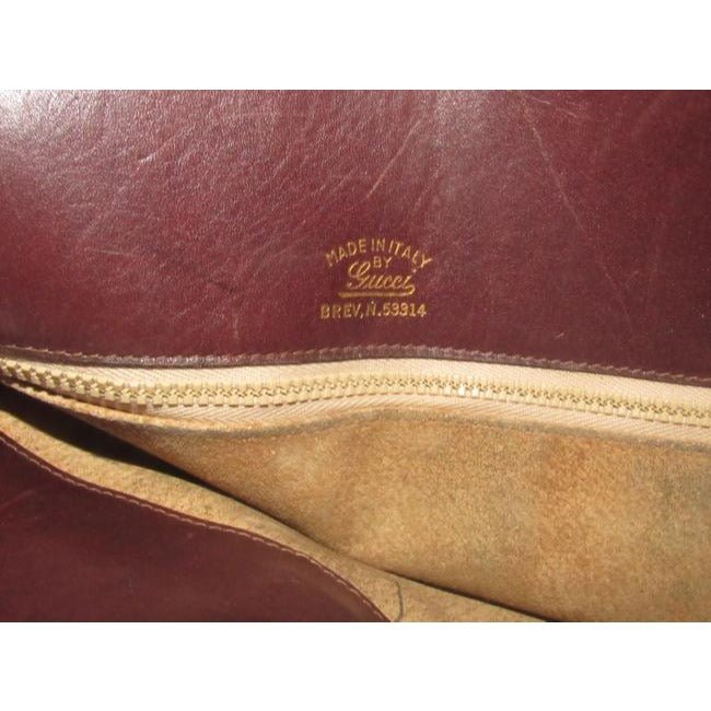 Gucci Webby Bag Eclipse W Early And Leather Sherry Stripe Brown Suede Tote | AlmaBagz